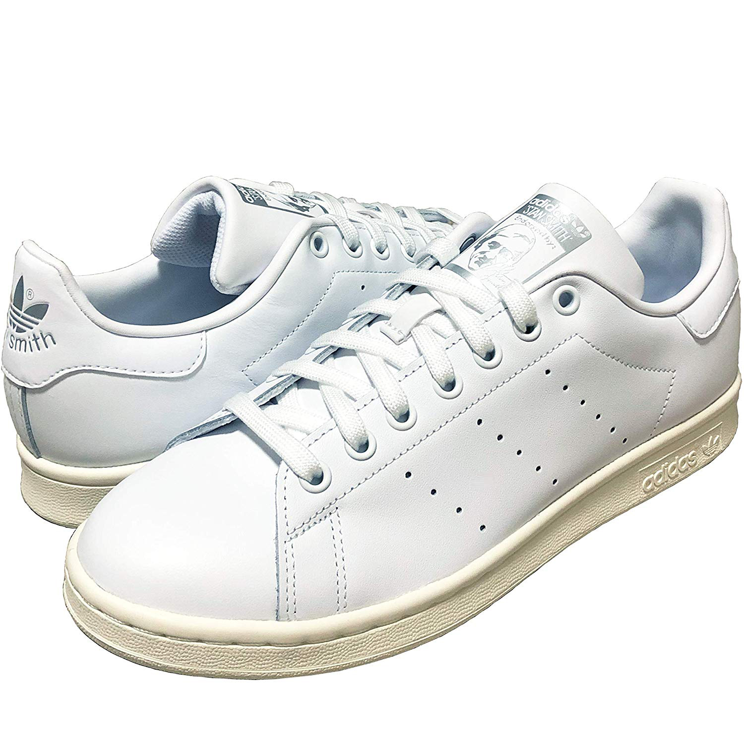 [アディダス] スタンスミス  [STAN SMITH] ランニングホワイト/シルバーメット/オフホワイト FW5031 日本国