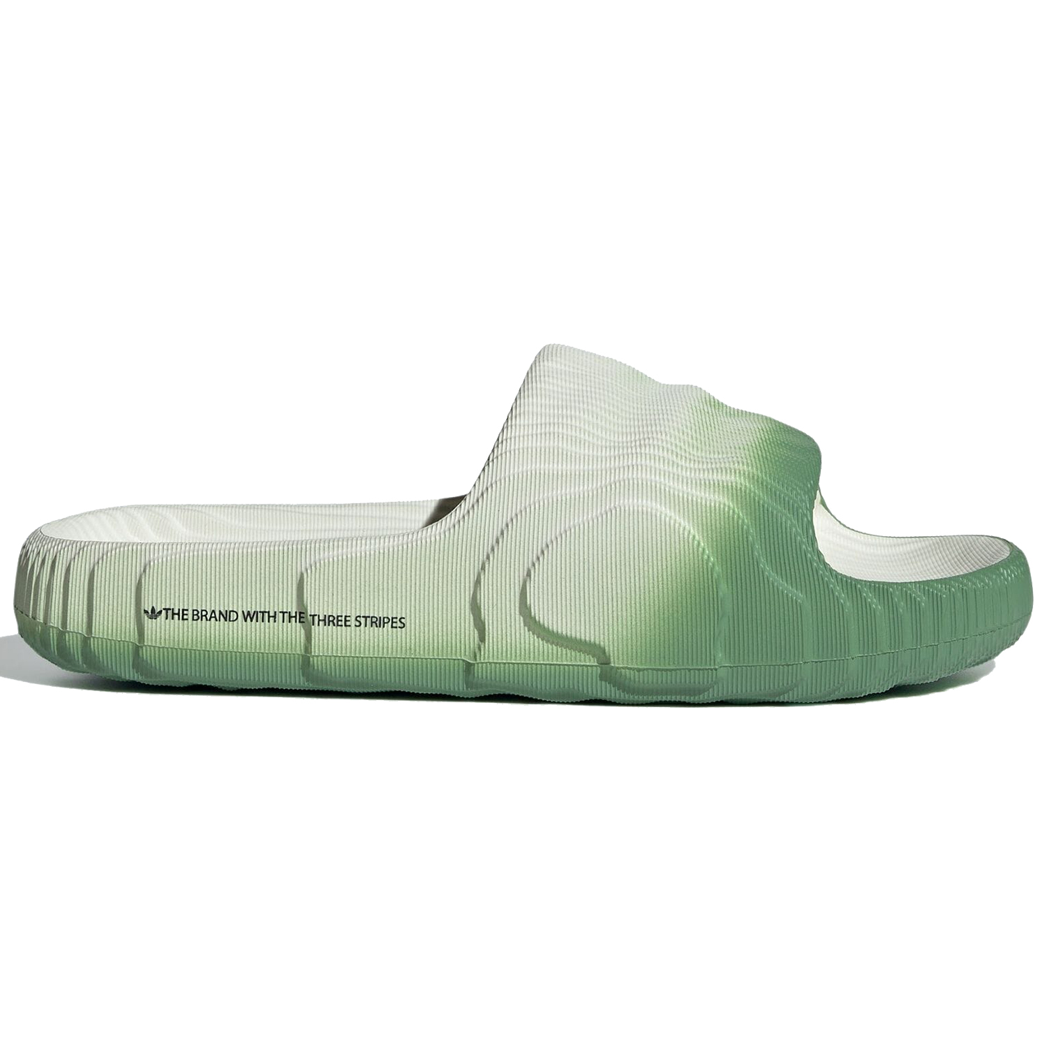 [アディダス] アディレッタ 22 サンダル [ADILETTE 22 SLIDES] アイボリー/プリラブドグリーン/コアブラ