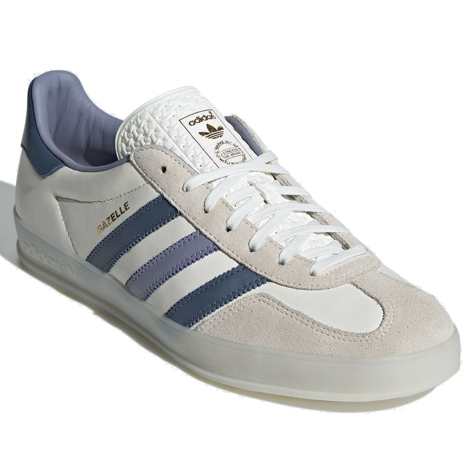 [アディダス] ガゼル インドア [GAZELLE INDOOR] コアホワイト/プリラブドインクメランジ/オフホワイト IG1