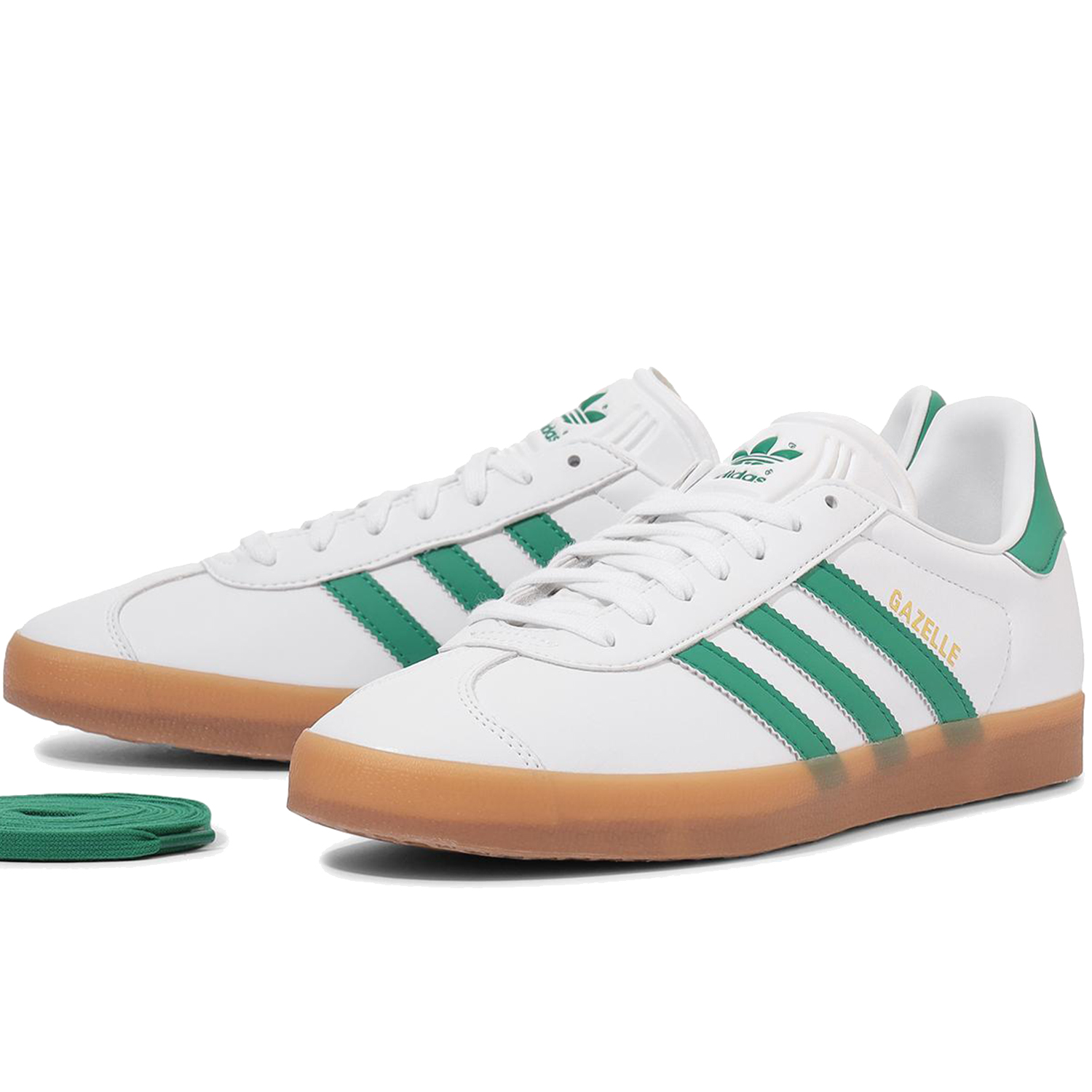 アディダス adidas ガゼル GAZELLE フットウェアホワイト/グリーン/ゴールド IH2216 日本国内正規品 