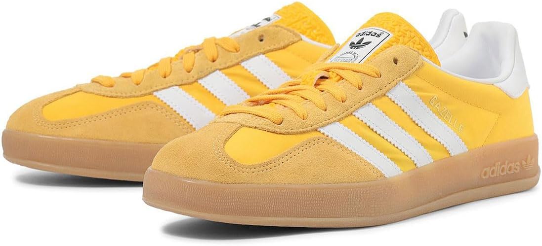 [アディダス] ガゼル インドア [GAZELLE INDOOR] クルーイエロー/フットウェアホワイト/オールモストイエロー 