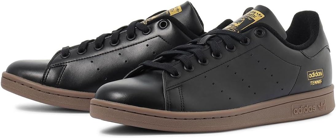 [アディダス] スタンスミス STAN SMITH コアブラック/ゴールド/ガム IH5973  