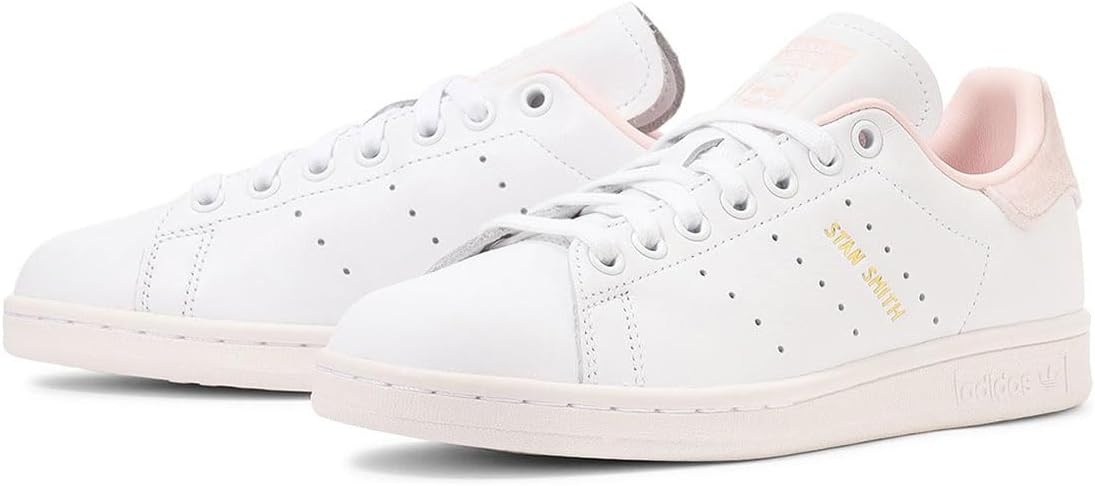 [アディダス] スタンスミス W [STAN SMITH W] フットウェアホワイト/ゴールド/ピンク IF7002  