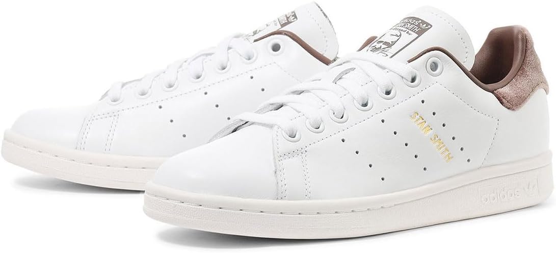 [アディダス] スタンスミス W [STAN SMITH W] フットウェアホワイト/ゴールド/ブラウン IF7003  