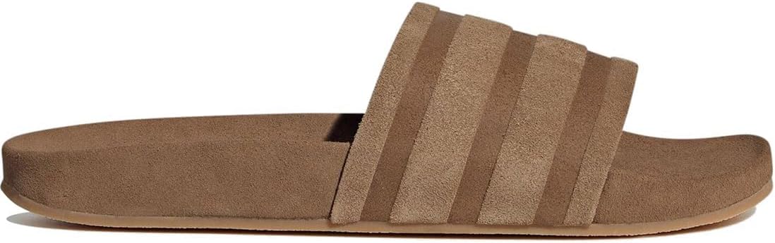 [アディダス] アディレッタ スエードサンダル [ADILETTE SUEDE SLIDES] ブラウンデザート/ブラウンデザー