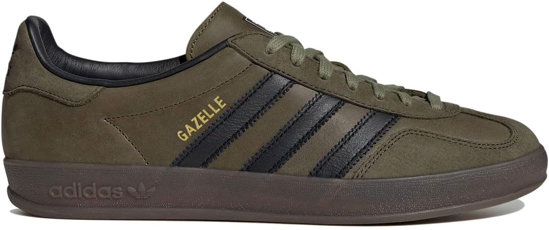 [アディダス] ガゼル インドア [GAZELLE INDOOR] フォーカスオリーブ/コアブラック/ガム IH4772  