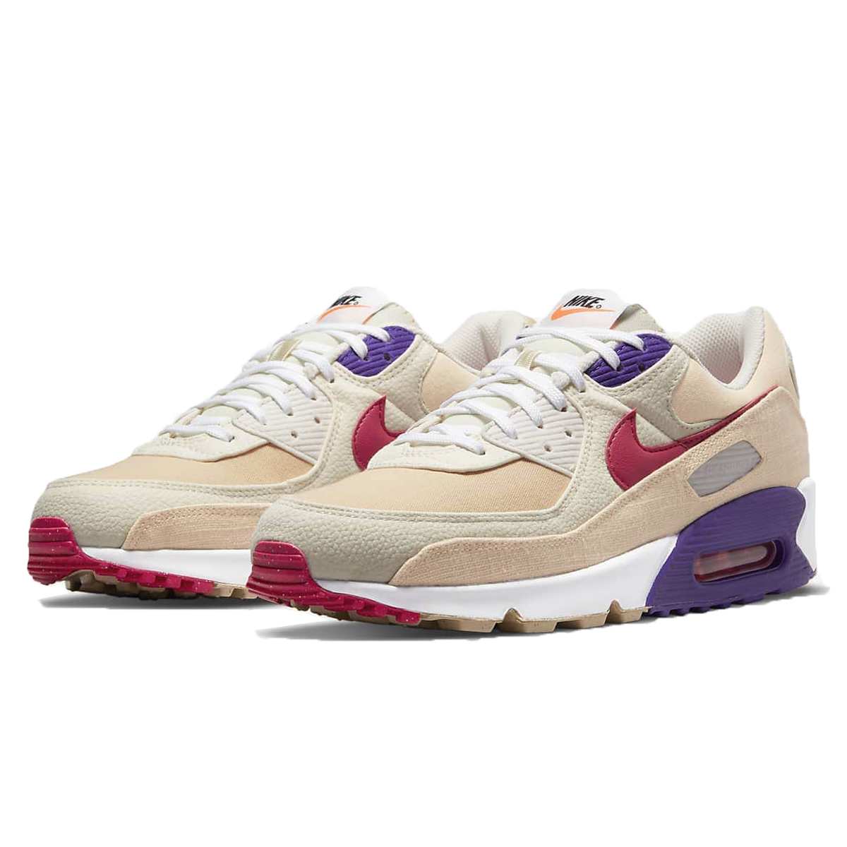 [ナイキ] エア マックス 90 [AIR MAX 90] セサミ/ココナッツミルク/ファントム/ラッシュピンク DM8171-