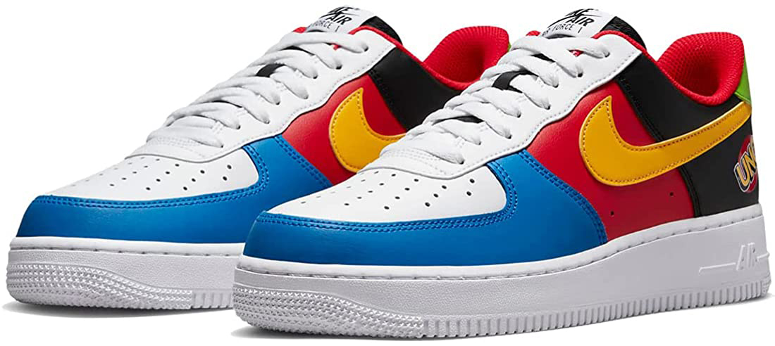 [ナイキ] エア フォース 1 x ウノ [AIR FORCE 1 UNO] ホワイト/イエロー/ユニバーシティレッド DC88