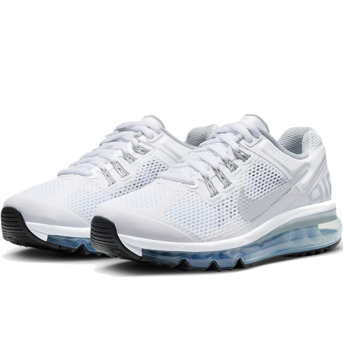 [ナイキ] エア マックス 2013 [J AIR MAX 2013] ホワイト/メタリックシルバー 555426-100日本国