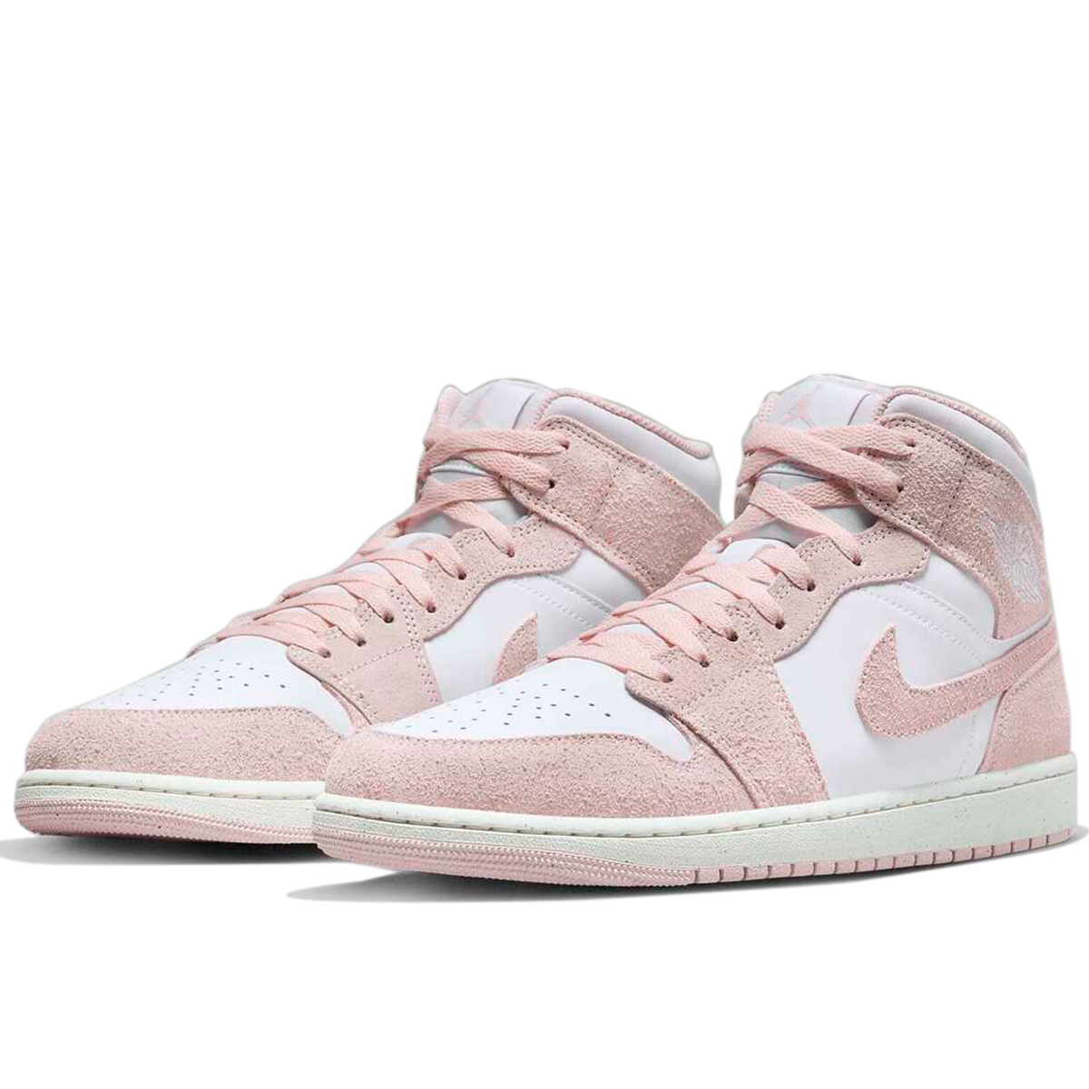 [ナイキ] エア ジョーダン 1 MID SE [AIR JORDAN 1 MID SE] ホワイト/セイル/レジェンドピンク 