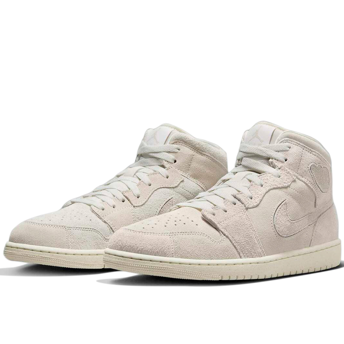 [ナイキ] エア ジョーダン 1 ミッド SE クラフト [AIR JORDAN 1 MID SE CRFT] ペールアイボリー