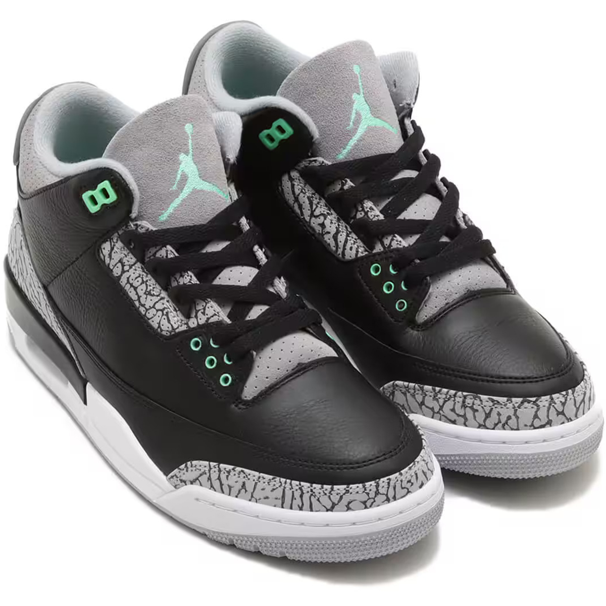 [ナイキ] エア ジョーダン 3 レトロ "Green Glow" [Air Jordan 3 Retro “Green Glo