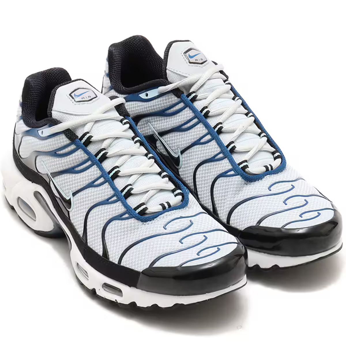 [ナイキ] エア マックス プラス  AIR MAX PLUS ピュアプラチナム/コートブルー/グレイシャーブルー/ブラック F