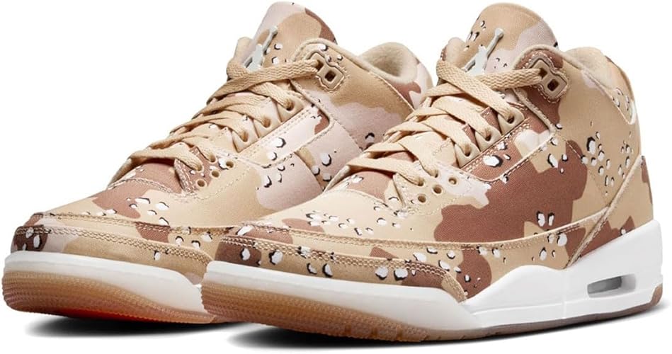 [ナイキ] エア ジョーダン 3 レトロ テックス "Desert Camo" [W AIR JORDAN 3 RETRO] ダ