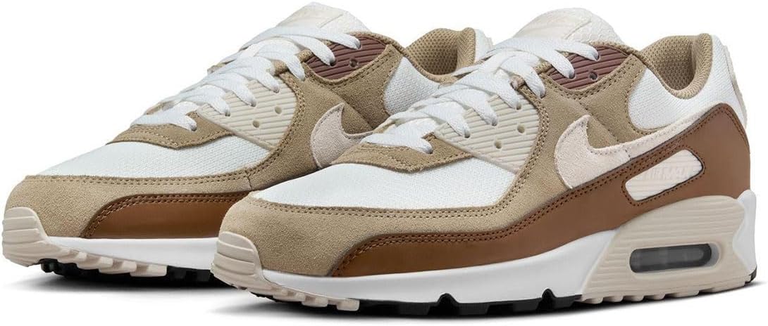 [ナイキ] エア マックス 90 [AIR MAX 90] サミットホワイト/ブラウン DM0029-109