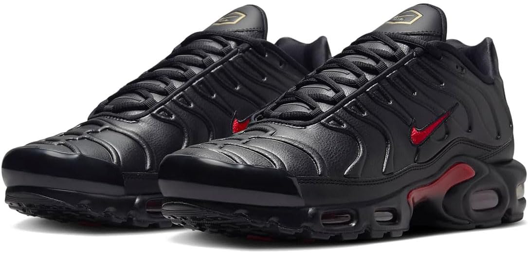 [ナイキ] エア マックス プラス プレミアム [AIR MAX PLUS PRM] ブラック/ブラック/メタリックゴールド/ユ