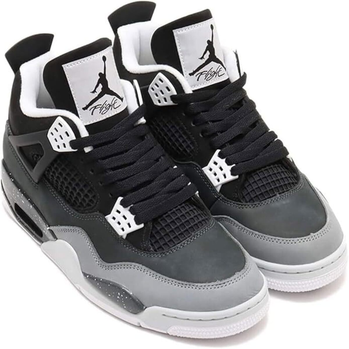 [ナイキ] エア ジョーダン 4 レトロ [AIR JORDAN 4 RETRO] ブラック/ホワイト FQ8138-002