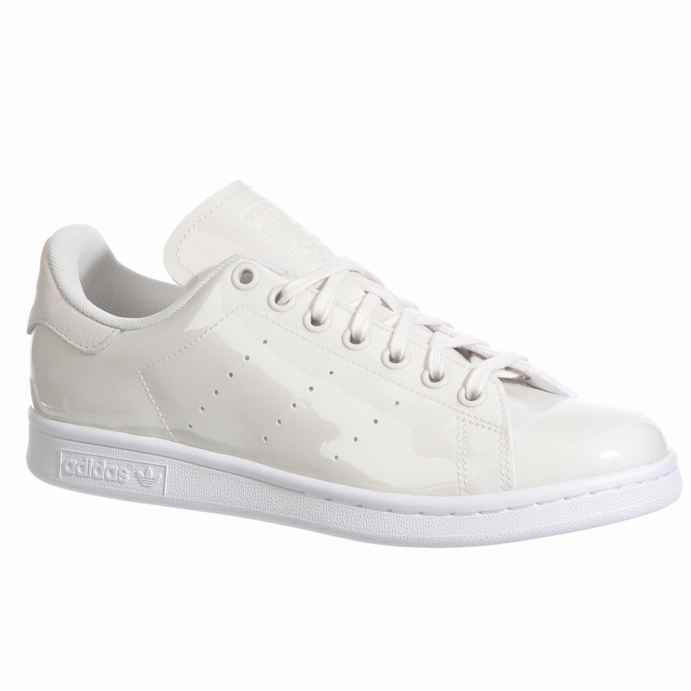 アディダス正規品 スタンスミス adidas Stan Smith W パテント エナメル レザー クリームホワイト BA749